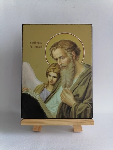 Матфей, евангелист, 15x20х2,8 см, арт Ид3039-2
