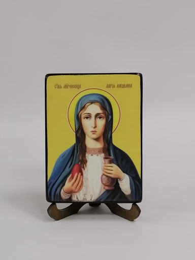 Мария Магдалина, святая, 9x12x1,8 см, арт Ид4432-2