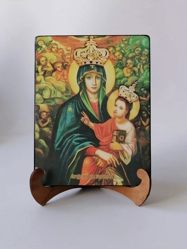 Бердичевская икона божьей матери, 15х20x1,8 см, арт И7645