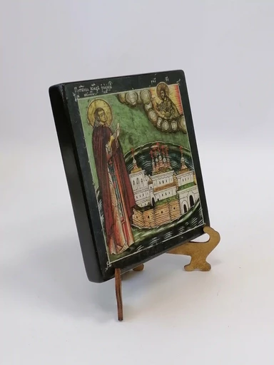 Преподобный Иоасаф Каменский (в миру Андрей Вологодский, князь), Спасокубенский, арт В2325