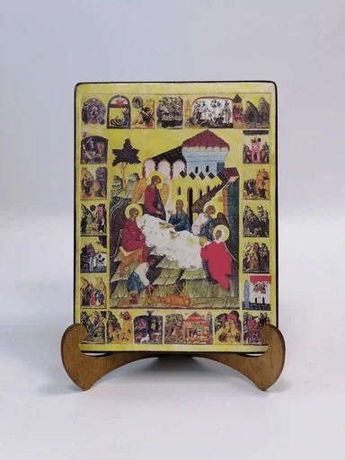 Святая Троица в бытии. 1580-е. Сольвычегодский музей, 9x12x3 см, арт А257 Святая Троица в бытии. 1580-е. Сольвычегодский музей, 9x12x3 см, арт А257