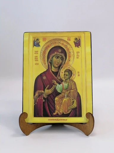 Богоматерь Иверская, 9x12x4 см, арт Ик19257 Богоматерь Иверская, 9x12x4 см, арт Ик19257