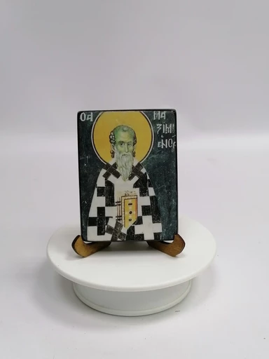 Святитель Максимиан (Максим), патриарх Константинопольский, 7х9х1,8 см, арт В7920