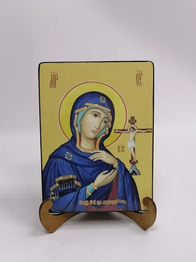 Ахтырская икона божьей матери, 15х20x1,8 см, арт И7641