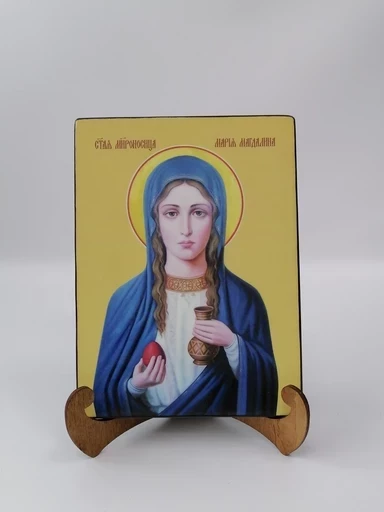 Святая Мария Магдалина, 9x12x1,8 см, арт И8629