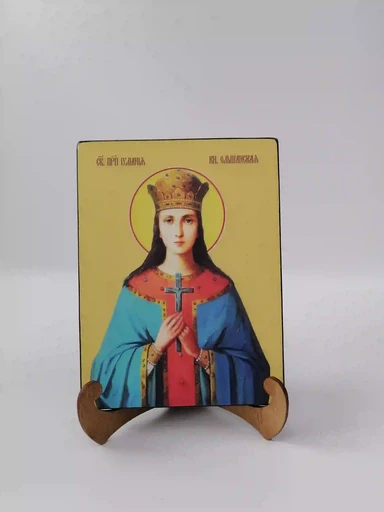 Святая Иулиания Ольшанская, 15x20x1,8 см, арт Ид4392
