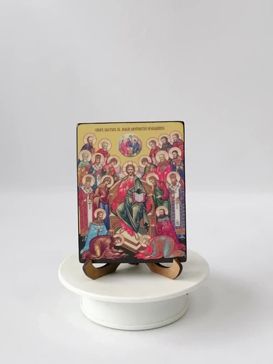 Собор всех святых во земле Саратовской просиявших, 9x12x3 см, арт Ид4887 Собор всех святых во земле Саратовской просиявших, 9x12x3 см, арт Ид4887