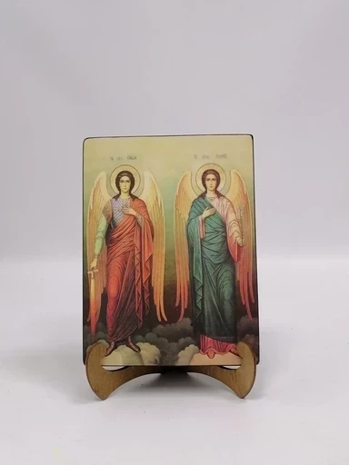 Архангелы Гавриил и Михаил, 7,5x10x1,8 см, арт И7620