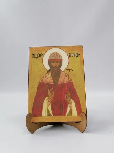 Преподобный Дионисий Радонежский, 9x12x1,8 см, арт Б0409