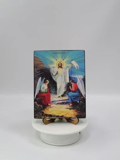 Воскресение Христа, 9x12x1,8 см, арт Ид4807