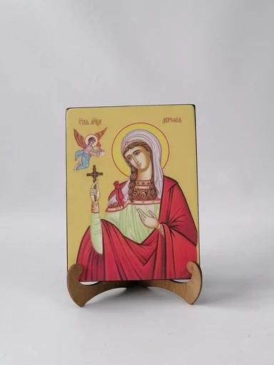 Святая мученица Дорофея Кесарийская, 7,5x10x1,8 см, арт И8562 Святая мученица Дорофея Кесарийская, 7,5x10x1,8 см, арт И8562