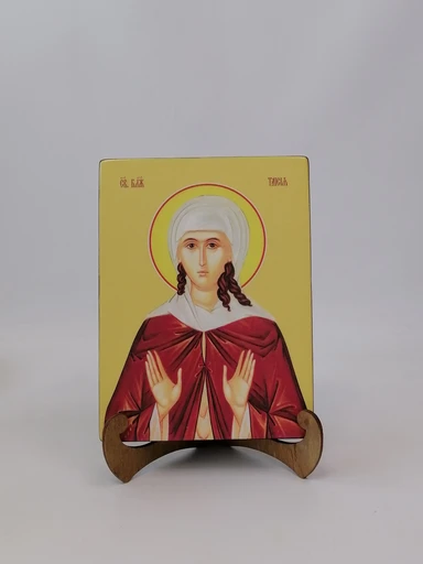 Святая Блаженная Таисия Египетская, 12x16x3 см, арт И8683