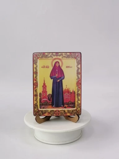Преподобномученица Мария Мамонтова-Шашина, послушница, 12x16x1,8 см, арт В2197