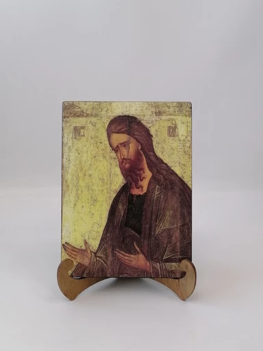 Святой Иоанн Креститель, Андрей Рублёв, 15x20x1,8 см, арт А344