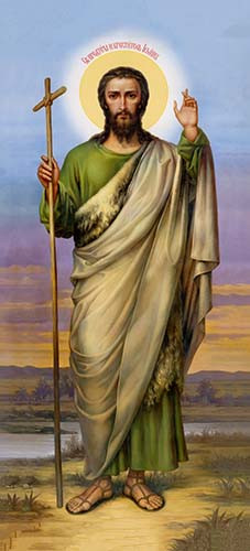 Иоанн Креститель, пророк, 25x28 см, арт Ик21005