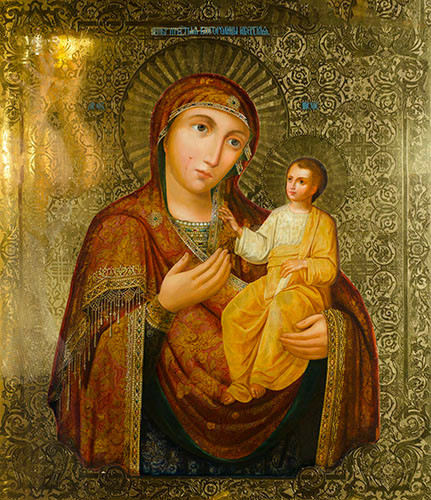 Иверская, 30x40x4 см, арт Ик24036