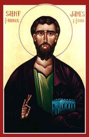 James, the Brother of the Lord, 12x16x3 см, арт А6824