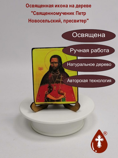 Священномученик Петр Новосельский, пресвитер, арт В2641