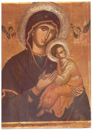 Maica Domnului - M Sf Ecaterina - M Sinai, 12x16x3 см, арт А7217