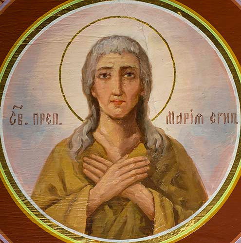 Мария Египетская, прп., 30x40x4 см, арт Ик24369