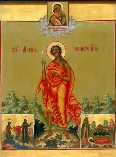 Мария Египетская, 7,5x10x1,8 см, арт А5590