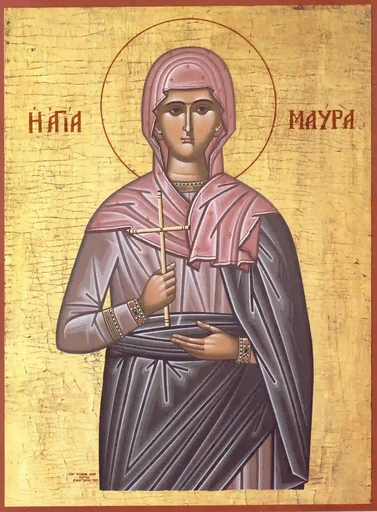 Мавра Фиваидская, 12x16x3 см, арт А2324