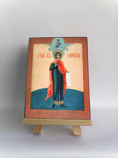 Мученик Вонифатий Тарсийский, 12x16x3 см, арт Б0241