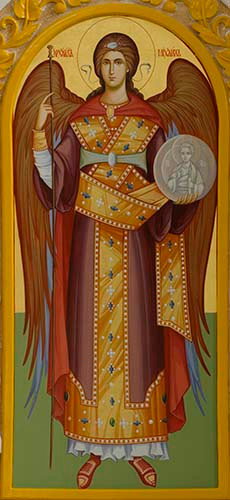Михаил, архистратиг, 30x40x4 см, арт Ик24420