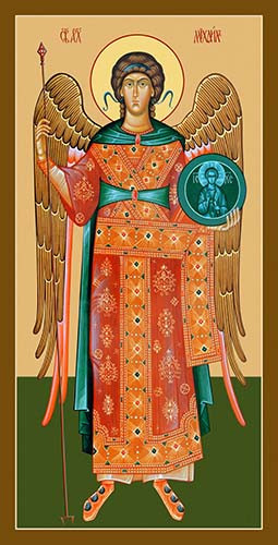 Михаил, архистратиг, 30x40x4 см, арт Ик24434