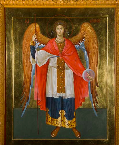 Михаил, архистратиг, 30x40x4 см, арт Ик24444