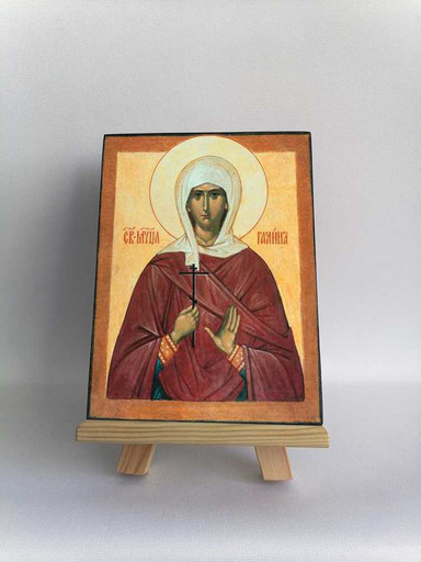 Мученица Галина, 12x16x3 см, арт Б0315