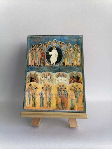Неделя Всех святых. Русь. XVI век, 7,5x10x1,8 см, арт Б0243