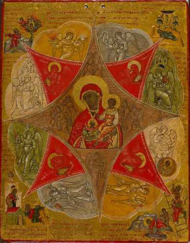 Неопалимая Купина, ок.1598, 12x16x3 см, арт А1159