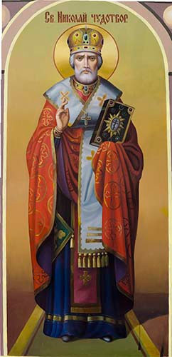 Николай, свт., 30x40x4 см, арт Ик24510