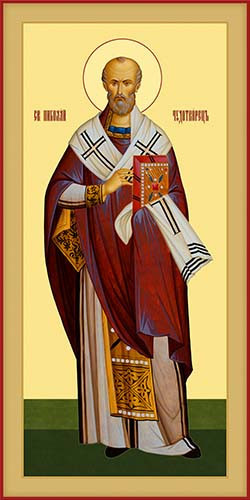 Николай, свт., 30x40x4 см, арт Ик24527