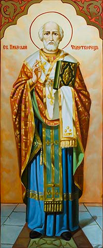 Николай, свт., 30x40x4 см, арт Ик24530