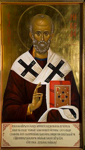 Николай, свт., 30x40x4 см, арт Ик24537