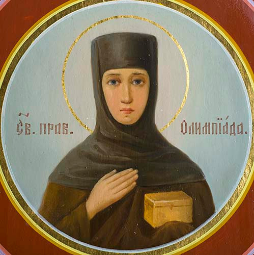 Олимпиада, праведная, 12x16x3 см, арт Ик19807