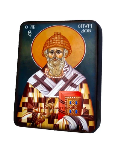 Святитель Спиридон епископ Тримифунтский, арт И027-9