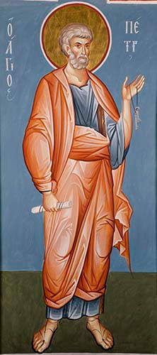 Петр, ап., 30x40x4 см, арт Ик24651