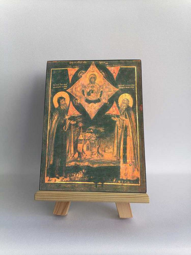 Преп. Галактион и Герасим Вологодские, 7,5x10x1,8 см, арт Б0345