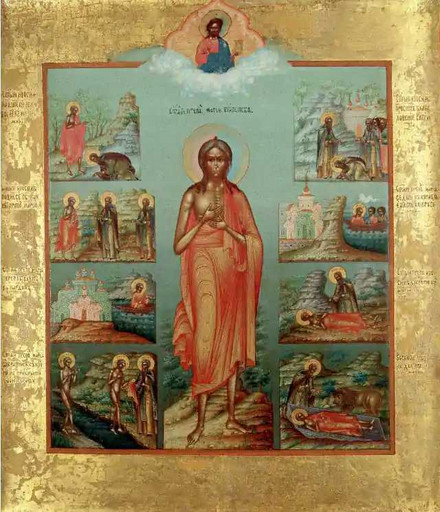 Преподобная Мария Египетская, арт В7973