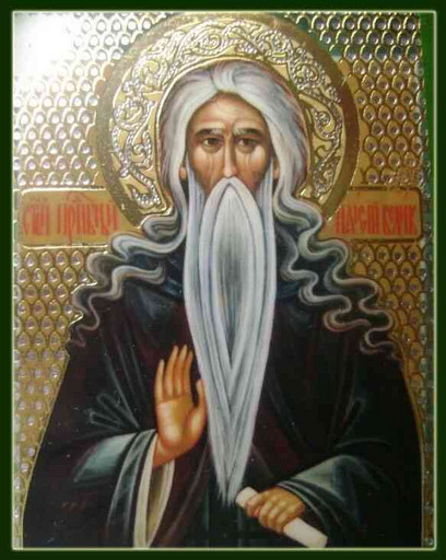 Преподобный Паисий Великий, арт В514