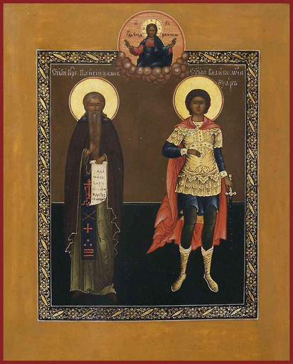 Преподобный Паисий Великий, арт В516