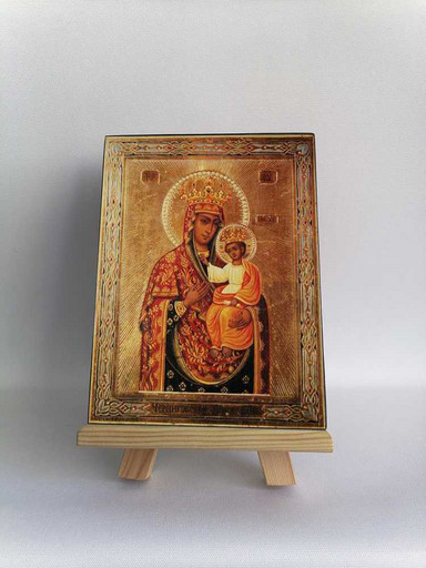 Пресвятая Богородица Черниговская. 12x16x3 см, арт Б0181