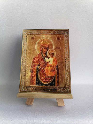 Пресвятая Богородица Черниговская. 9x12x3 см, арт Б0181