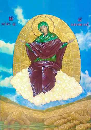Пресвятая Богородица Спорительница Хлебов, 15x20 см, арт А1690