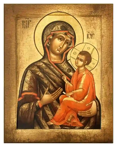 Пресвятая Богородица Тихвинская, 15x20 см, арт А7253