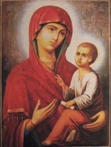 Пресвятая Богородица Тихвинская, 15x20 см, арт А7245