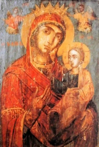 Пресвятая Богородица Трипити, 12x16x3 см, арт А6895 Пресвятая Богородица Трипити, 12x16x3 см, арт А6895